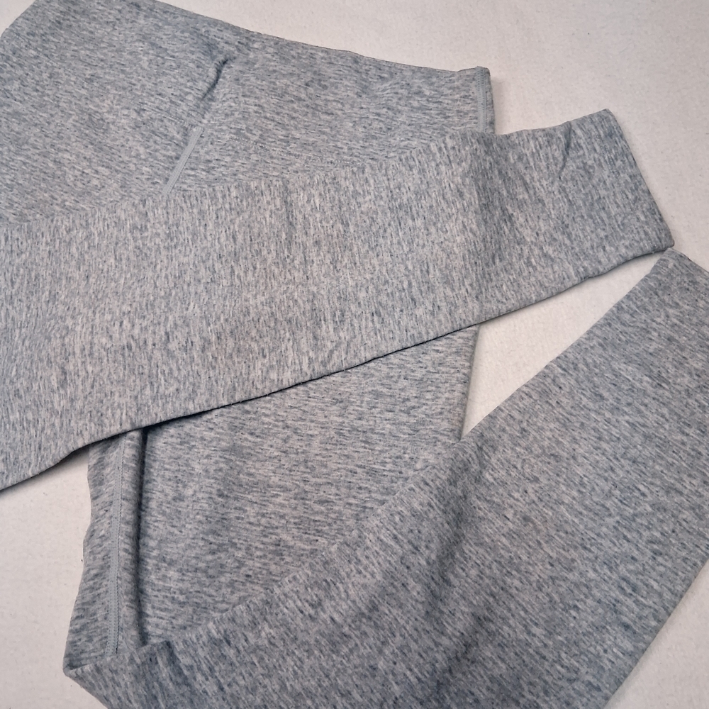 4/20$➡️Windriver Womens Heathered Gray Leggings - Picture 2 of 3